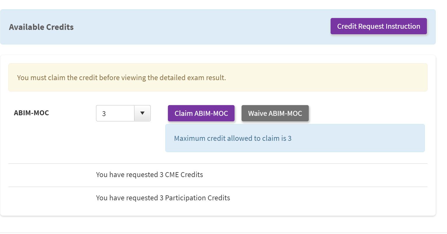 screenshot of My Learning Activities